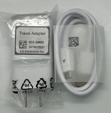 LG OEM MCS-04WRE Travel Charger Adapter White...