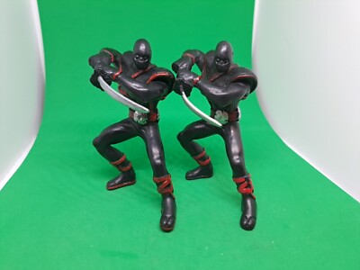 STEALTH NINJA STRIKER Figure, California Costume Inc 4  **Lot of 2**