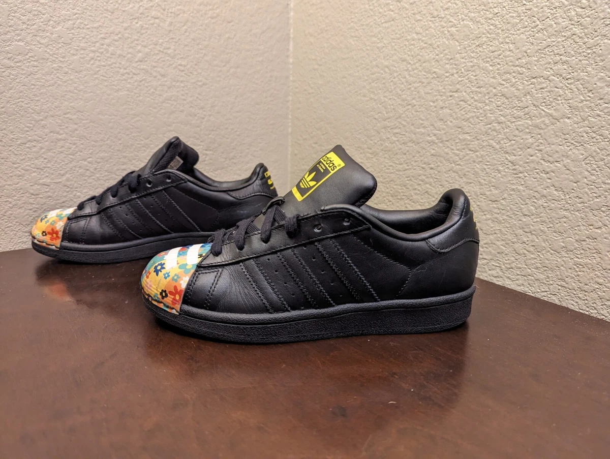 Adidas Superstar Pharrell Williams Shell Toe Black Youth Size 4