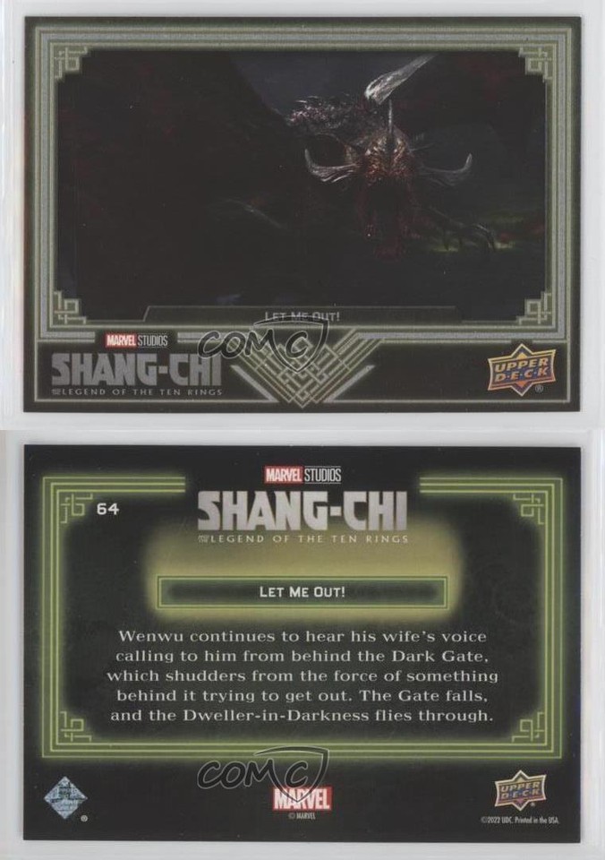 2023 Marvel ShangChi and The Legend of Ten Rings High Series Let Me