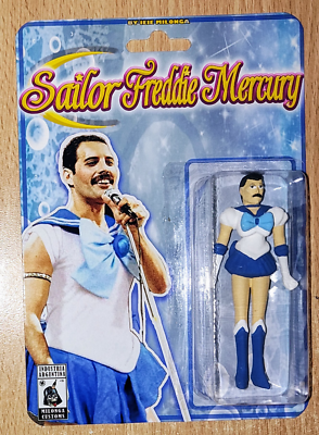 Sailor Freddie Mercury Queen Carded Action Figure
