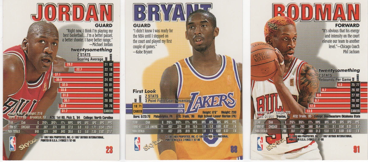 1997-98 Skybox Z-Force Complete Set Series 1 & 2 #1-210 Mint | eBay