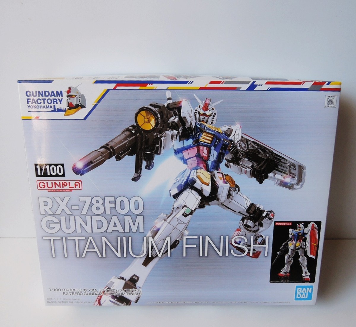 模型製作用品 1/100 RX-78F00 GUNDAN 1/100 RX-78F00 Gundam Model Kit Gundam Factory Yokohama