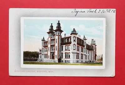 Bilderrahmen AK WINNIPEG in Kanada 1911 Manitoba College  ( 36279 - Bild 1 von 2