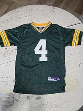EQUIPMENT NFL RBK NFL PLAYERS JERSEY FARVE PACKERS YOUTH SIZE L 14-16