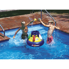Swimline 9028 Shootball Game Inflatable Multiport Ball Game Pool Ski Ball Game