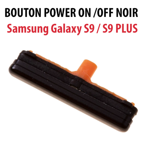 SAMSUNG GALAXY S9 / S9 PLUS Side Power On/Off Button Side Keys BLACK