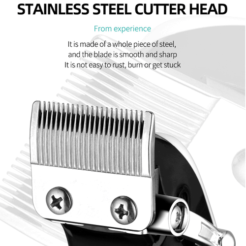Profi Haarschneidemaschine Trimmer Rasierer Haarschneidemaschine Schneiden Bart Akku Friseur - Bild 6 von 26