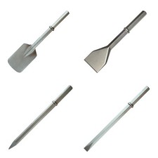 CHISEL TO FIT JCB BEAVER HYDRAULIC BREAKER 32 mm HEX