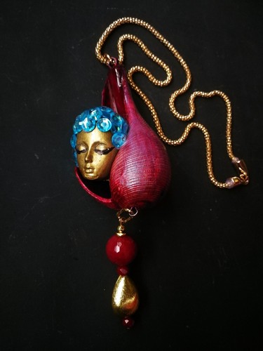 Puka Shell Necklace Charm Mermaid Luxury Jewelry Nautilus Pendant Seashell Stone - Picture 8 of 24