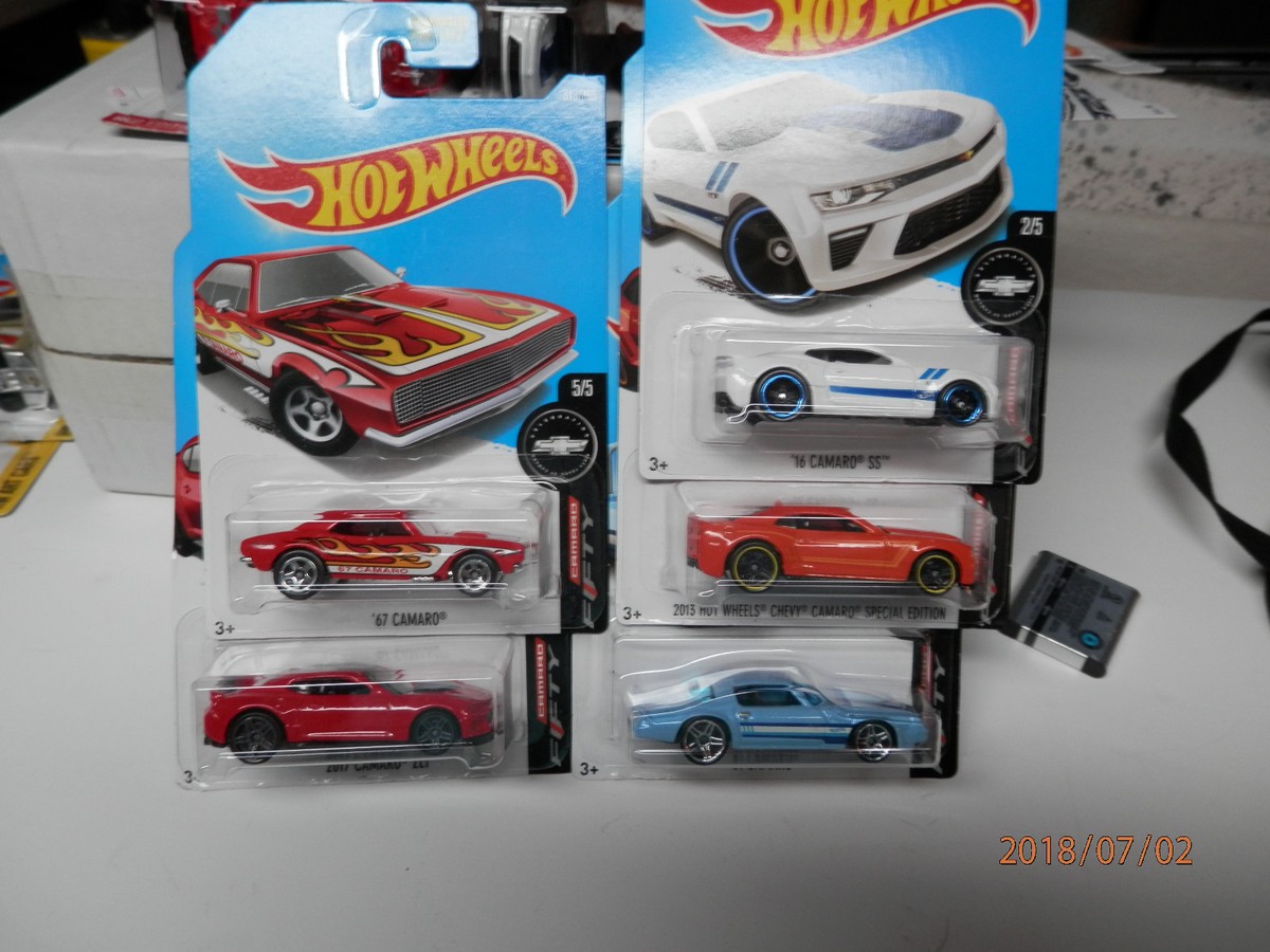 HOT WHEELS camaro 50th anniversary set of 5 n4 | eBay