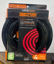 NEW - Range Kleen 4 Pack, Porcelain, Drip Pan - C Style (FC71A-2Q2934