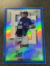 2020 Leaf - Shane Panzini - Perfect Game - Metal Autograph - Numbered To 30