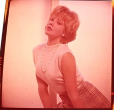 Hayley Mills 1960's Publicity Photo Shoot Original 2.25 x 2.25 Transparency