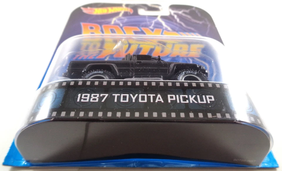 HOT WHEELS 2014 RETRO ENTERTAINMENT BACK TO THE FUTURE 1987 TOYOTA PICKUP - Image 3 of 4