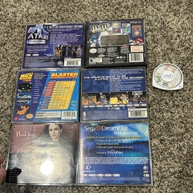 Sega Dreamcast Game Lot Atari Anniversary NBA 2K1 Web Browser DS M&M PSP UMD