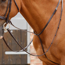 Premier Equine Gressan Standing Martingale Brown