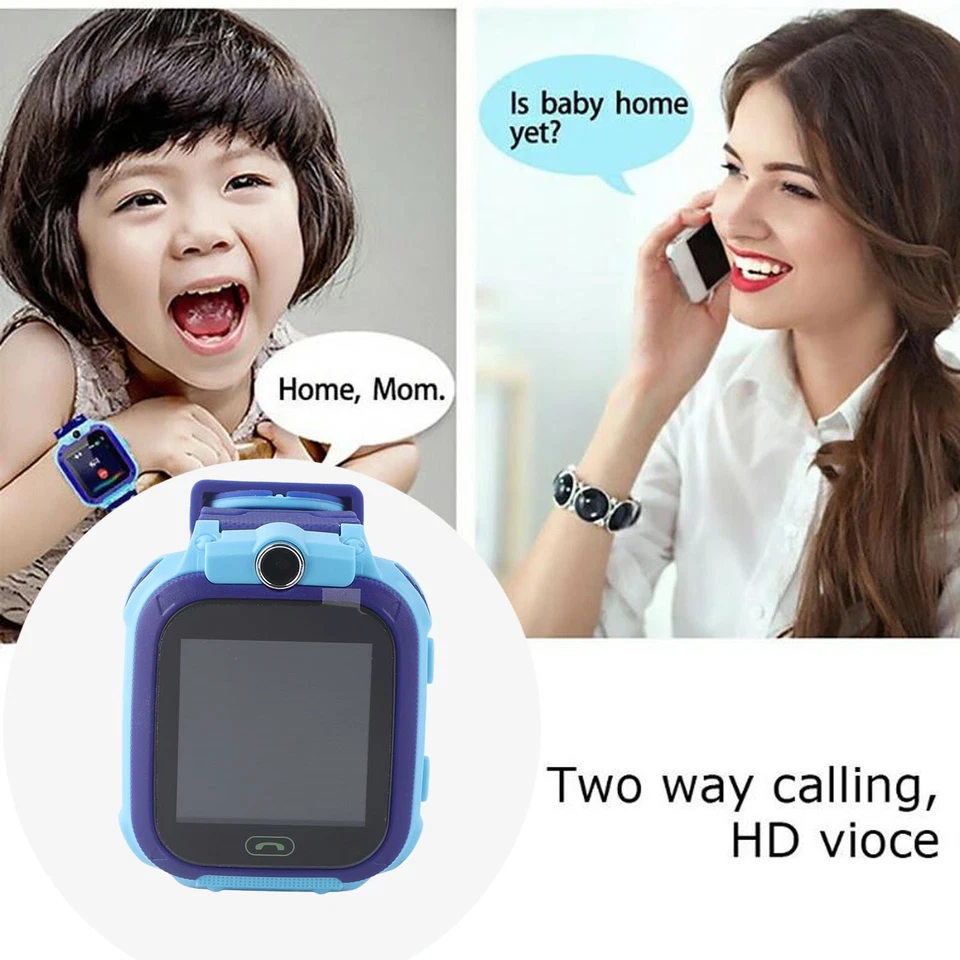 Smartphone-Uhr -Smartwatch SOS-Alarm 2G GSM Für Zuhause - Bild 3 von 4