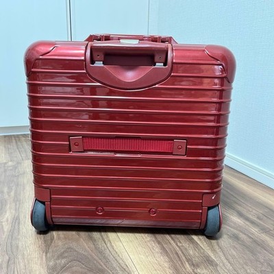 Rimowa Salsa Deluxe Business Trolley 24L Red 2-wheels Carry Case