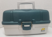 NEW PLANO 6103 Tackle Box with 3 Tier Folding Trays Green