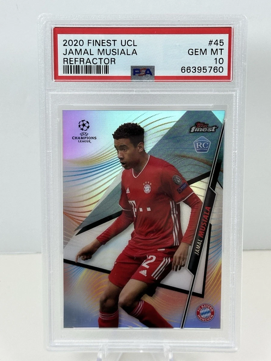 2020-21 Topps Finest UCL Jamal Musiala #45 for sale | eBay