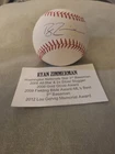 Ryan Zimmerman Signed Autographed ROML Baseball Washington Nationals TRISTAR COA