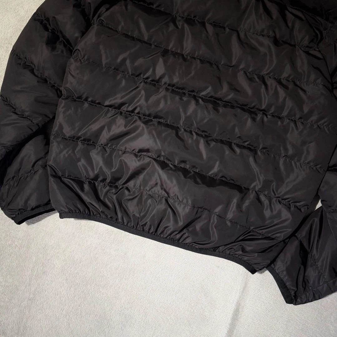 Piumino Gucci XL modello GG pelle logo nero uomo ottimo