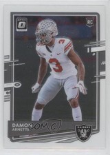 2020 Panini Donruss Optic Rookies Damon Arnette #106 0o6v