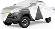 Car Cover Fit for Tacoma 2004-2024,Heavy Duty Truck Cover Waterproofs All White