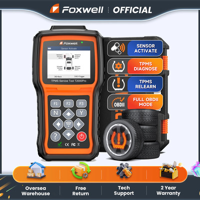 FOXWELL T2000 Pro Tpms-Programmierwerkzeug, Lösen Aktivieren Von Sensoren, Obd2-