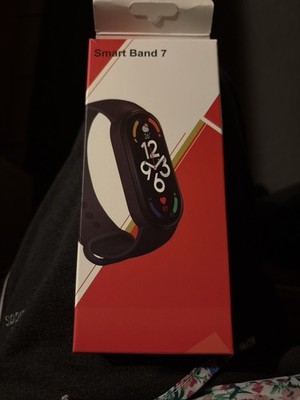 Smart Band 7 M7 Aktivitäts Fitness Tracker in Schwarz
