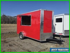 2026 Empire Cargo Trailer 6X12 Concession Trailer Shell  New
