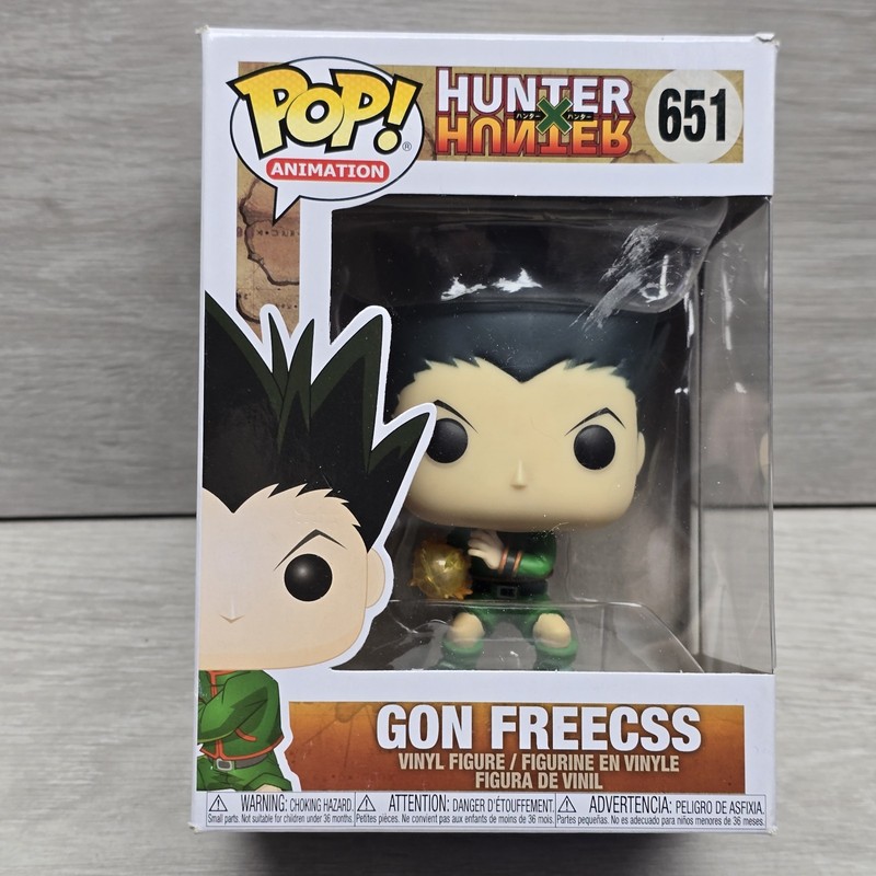 Funko Pop! Vinyl Figure #651 Gon Freecss Hunter x Hunter Collectible Boxed