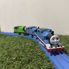 Plarail TOMY Trackmaster - Thomas with Extras   - Thomas The Tank Engine Toy!-