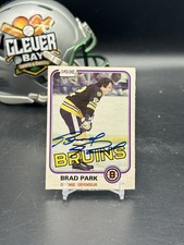 Brad Park Autographed Signed 1981 O-Pee-Chee #8 Bruins IP Auto No COA (JDD)