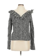 Intermix Women Gray Pullover Sweater M