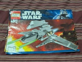 Lego Star Wars 8096 Emperor Palpatine's Shuttle Complete Missing Accessories/Guy