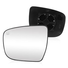 Driver Power Heated Mirror Glass Fit For Nissan Rogue 2014-2019, for Left Side