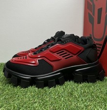 Y　PRADA CLOUDBUST THUNDER スニーカー Black Prada Cloudbust Thunder knit fabric sneakers | PRADA