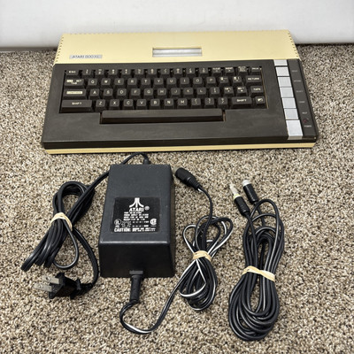 Vintage ATARI 800 XL 8-Bit Computer w/ Power Supply Tested & Works
