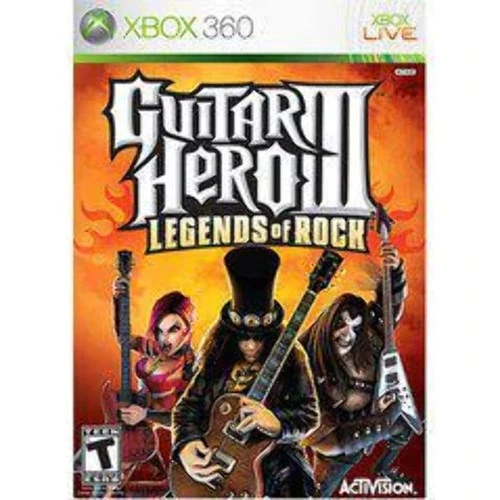 Guitar Hero 3 Legends of Rock Xbox 360 Game