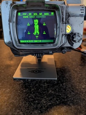 IN HAND Fallout Series Pip-Boy Die-Cast Replica - The Wand Company - With Box