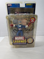ToyBiz Marvel Legends Series 1 Captain America  6  Action Figure 2002 NIB