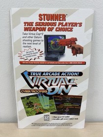 Virtua Cop 2 II Sega Saturn Game Instruction Manual Only