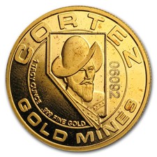 1 oz Gold Round - Cortez Gold Mines 4693.67 per troy oz