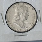 1957 P Silver 50C FRANKLIN HALF DOLLAR