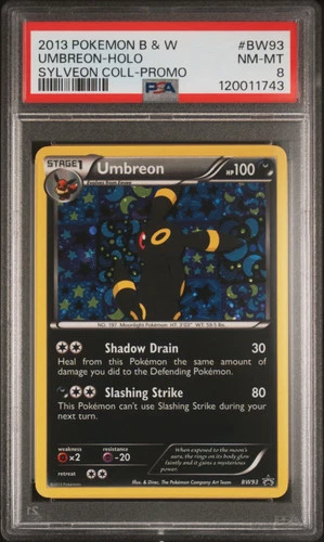 Umbreon 2013 Pokemon Black Star Promo PSA 8 #BW93