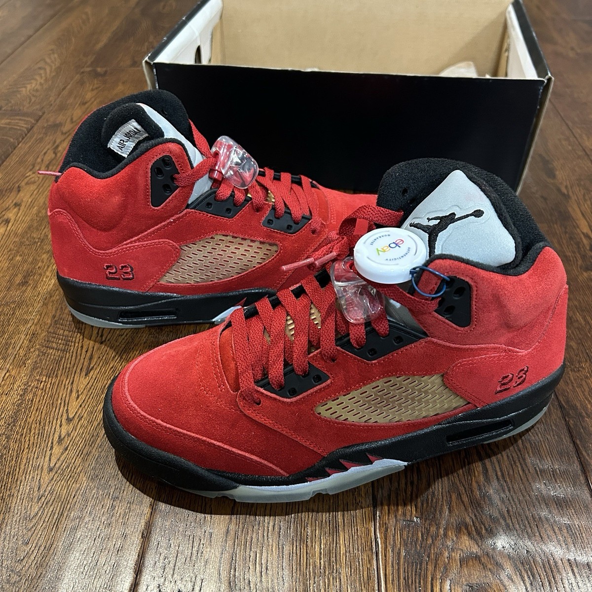 Air Jordan Raging Bull DMP. Price new is $900 Nike Nike Air Jordan 5 Retro Raging Bull Pack | Size 14  main image 3