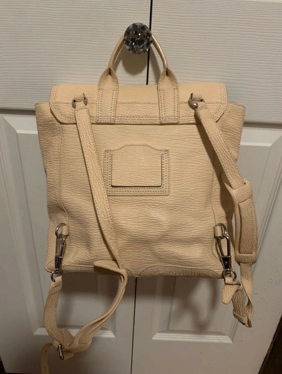 3.1 Phillip Lim Pashli Leather Backpack in Buff | eBay
