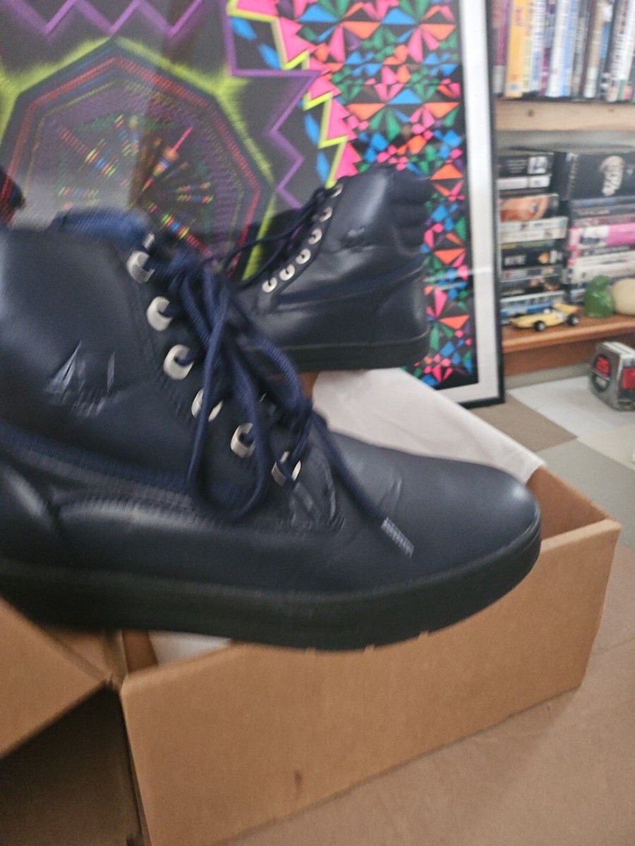 Nautica Mens Sz 9 Boots Lace-Up Insulated Snow GARREN / NAVY , New